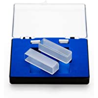 LQKYWNA 2PACK Quartz Cuvette 3.5ml Optical Path 10mm Cuvette Cell Spectrometer Lab Utensils 340-2500nm Wavelength Range…